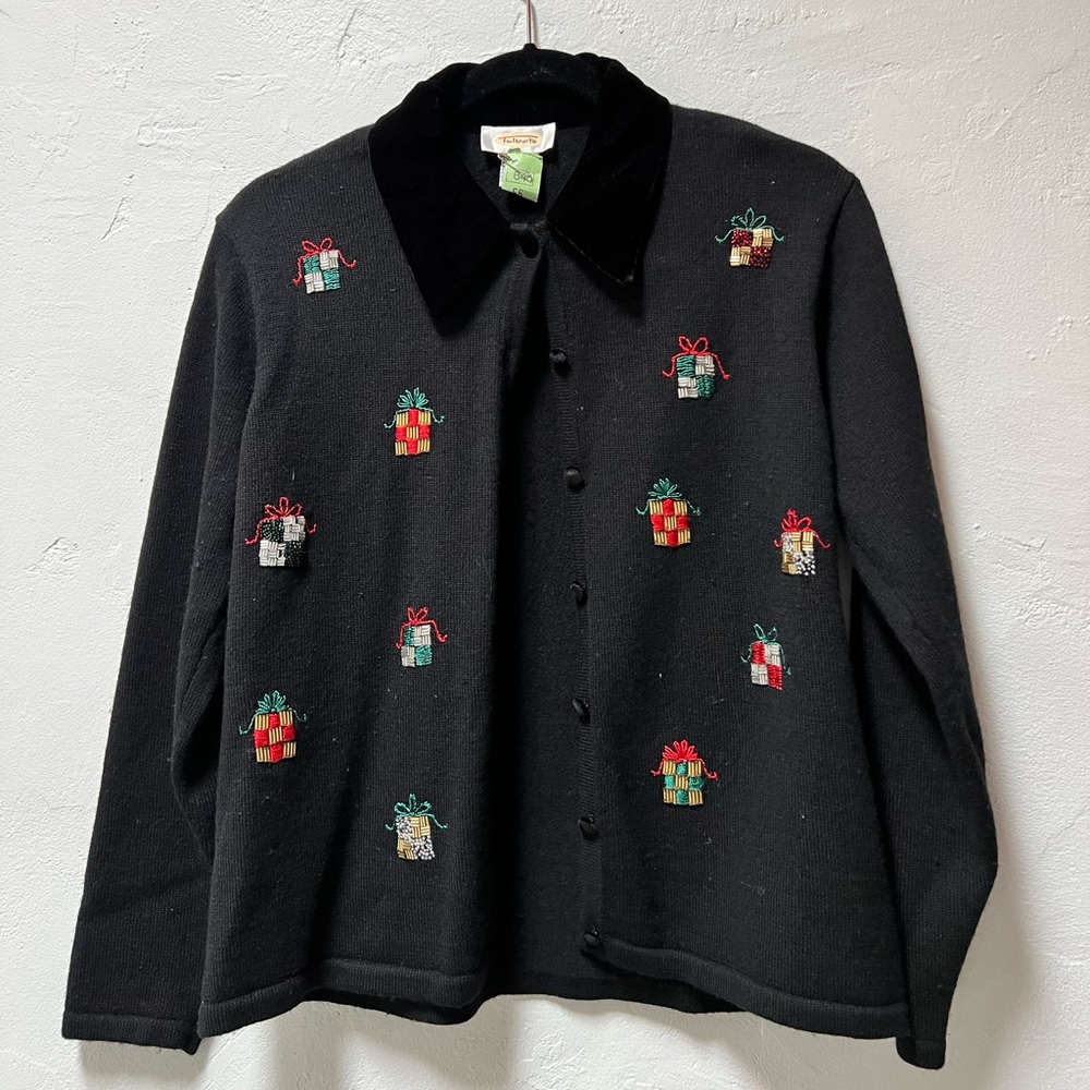 Vintage Talbots Christmas sweater